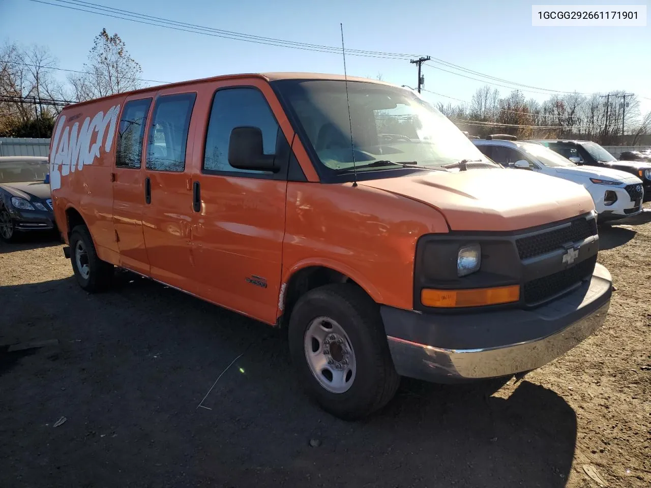 2006 Chevrolet Express G2500 VIN: 1GCGG292661171901 Lot: 81297644