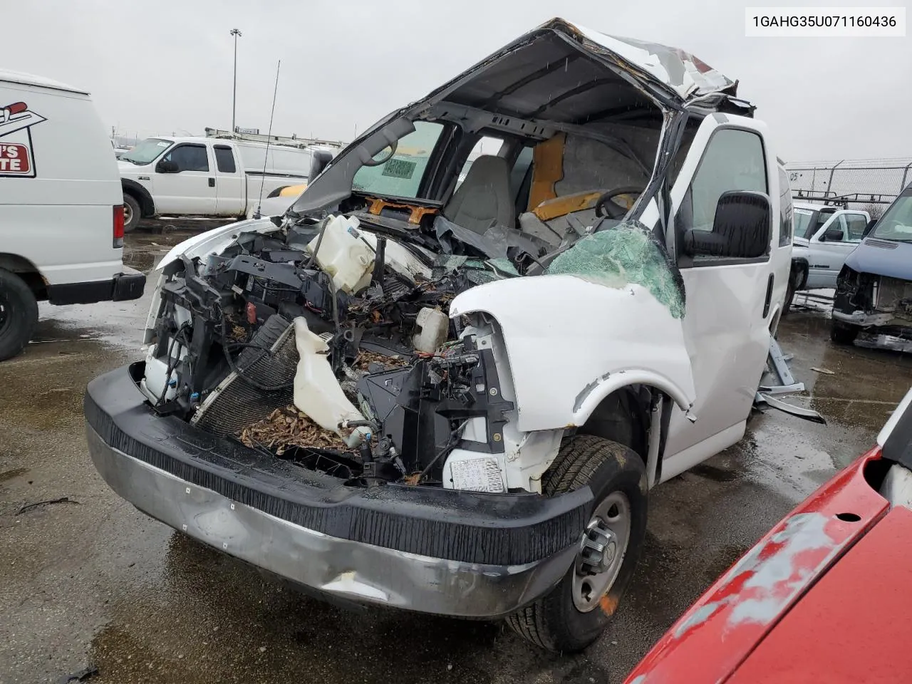 2007 Chevrolet Express G3500 VIN: 1GAHG35U071160436 Lot: 40395164