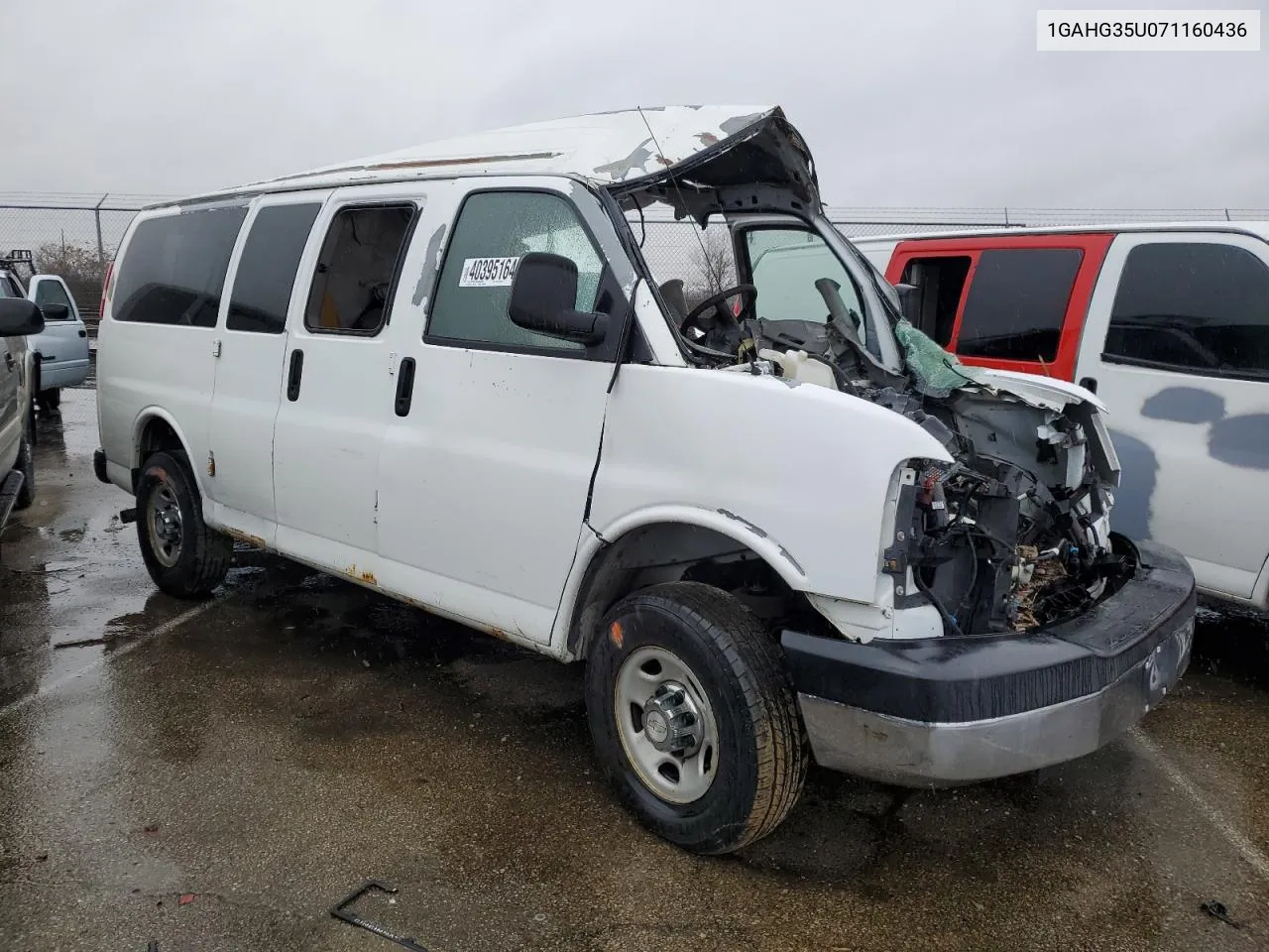 2007 Chevrolet Express G3500 VIN: 1GAHG35U071160436 Lot: 40395164