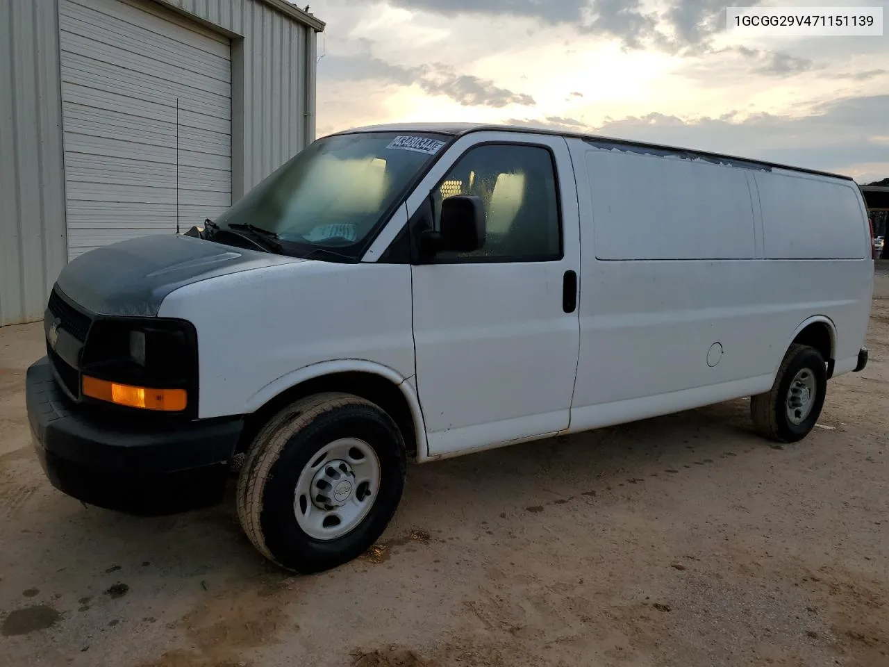 2007 Chevrolet Express G2500 VIN: 1GCGG29V471151139 Lot: 43480344