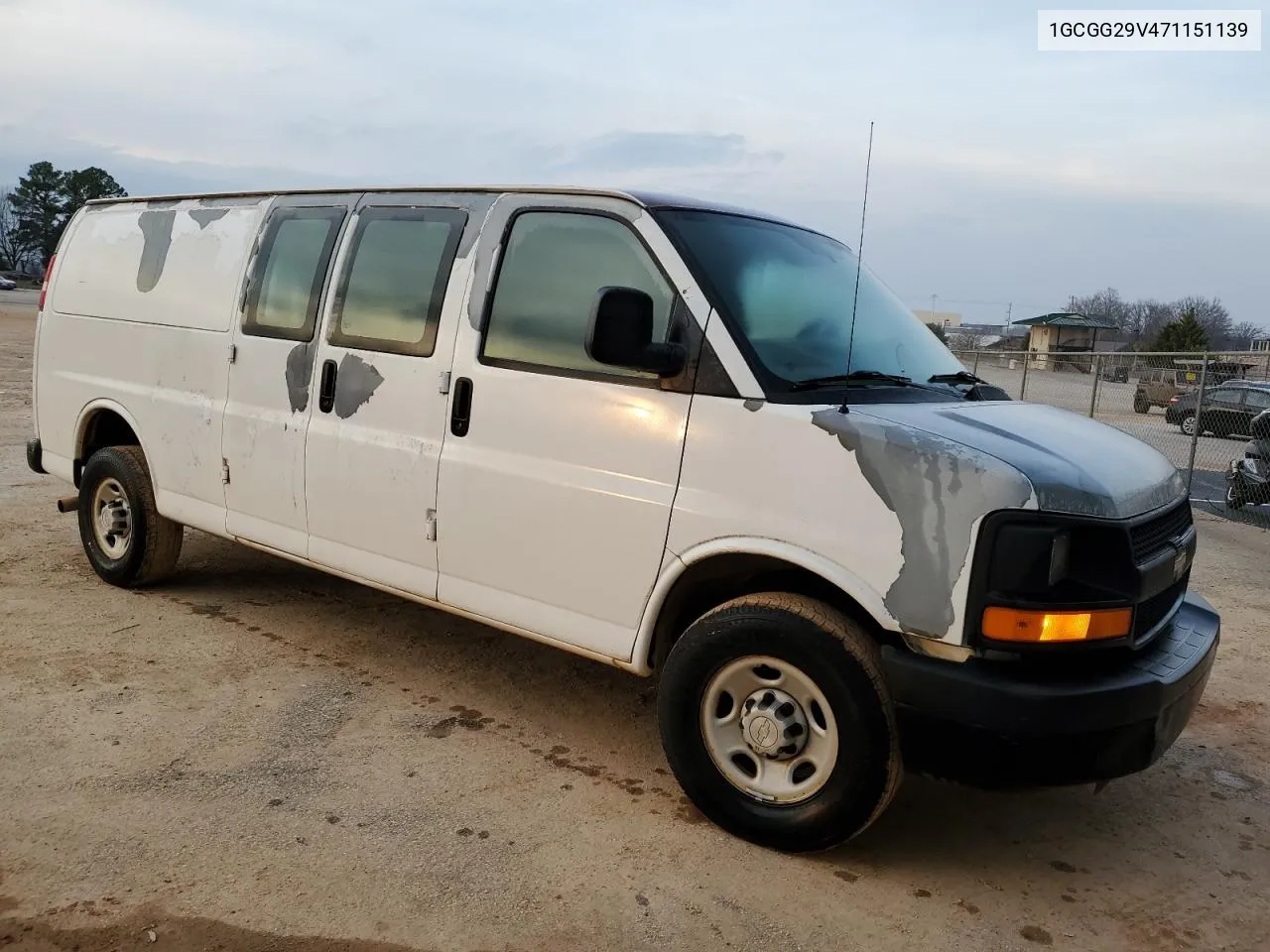 2007 Chevrolet Express G2500 VIN: 1GCGG29V471151139 Lot: 43480344