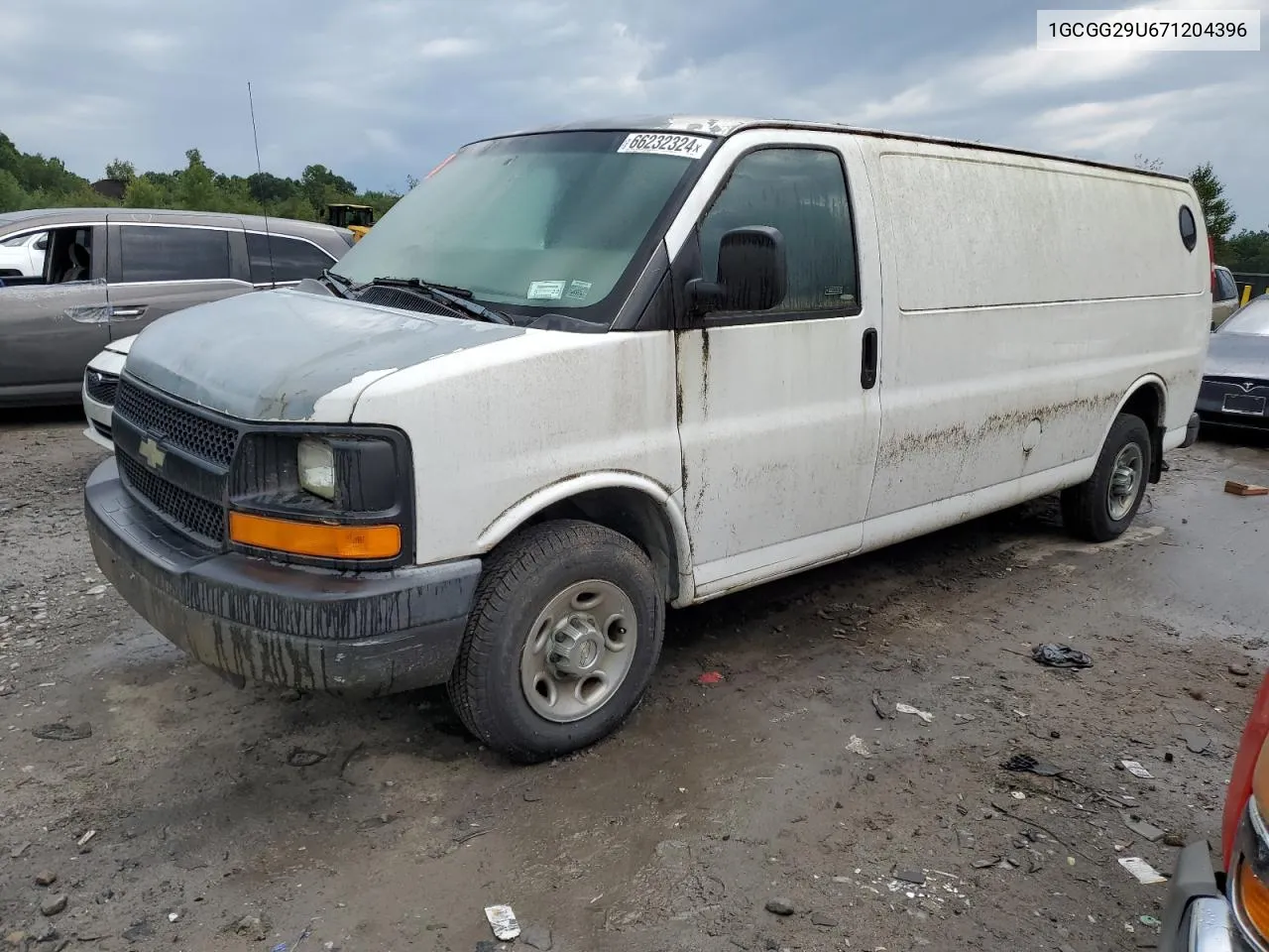 2007 Chevrolet Express G2500 VIN: 1GCGG29U671204396 Lot: 66232324