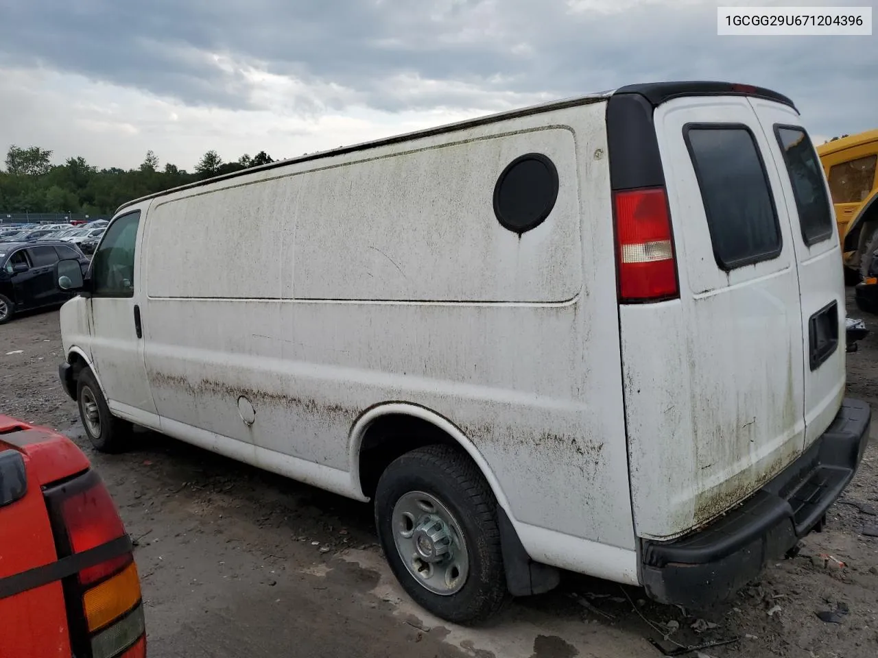 2007 Chevrolet Express G2500 VIN: 1GCGG29U671204396 Lot: 66232324