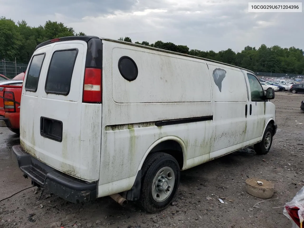 2007 Chevrolet Express G2500 VIN: 1GCGG29U671204396 Lot: 66232324