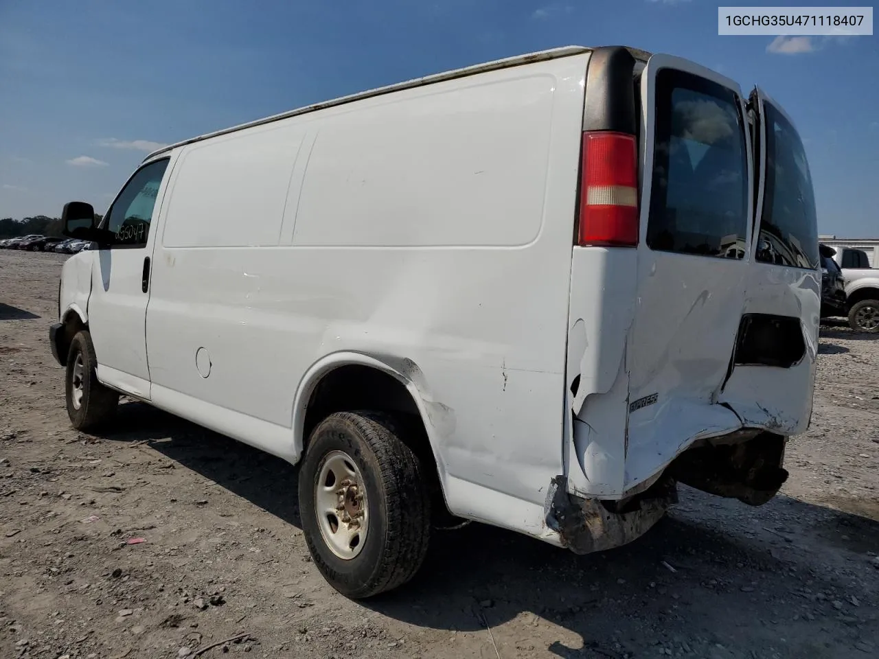 2007 Chevrolet Express G3500 VIN: 1GCHG35U471118407 Lot: 68104463