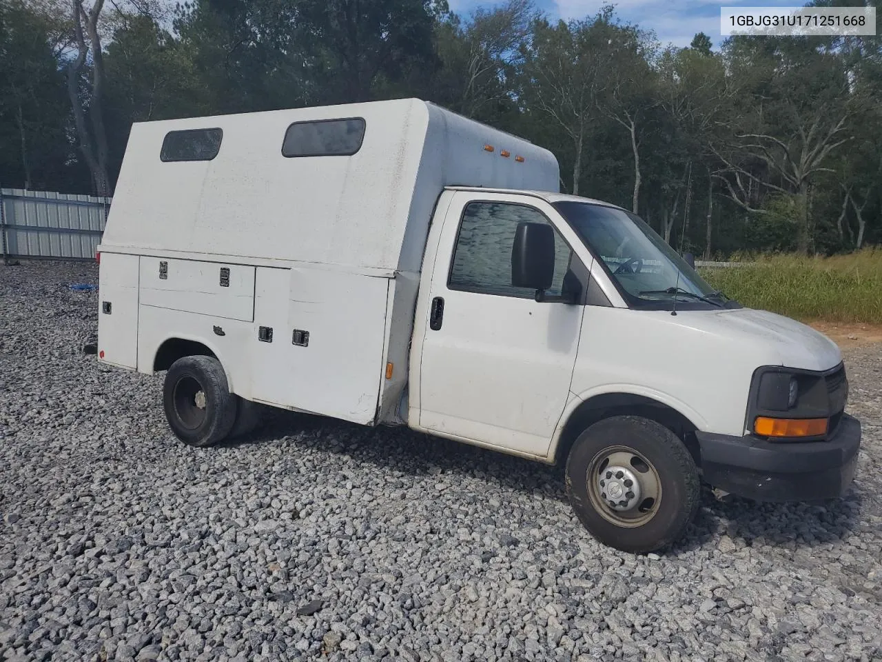 2007 Chevrolet Express G3500 VIN: 1GBJG31U171251668 Lot: 69102554