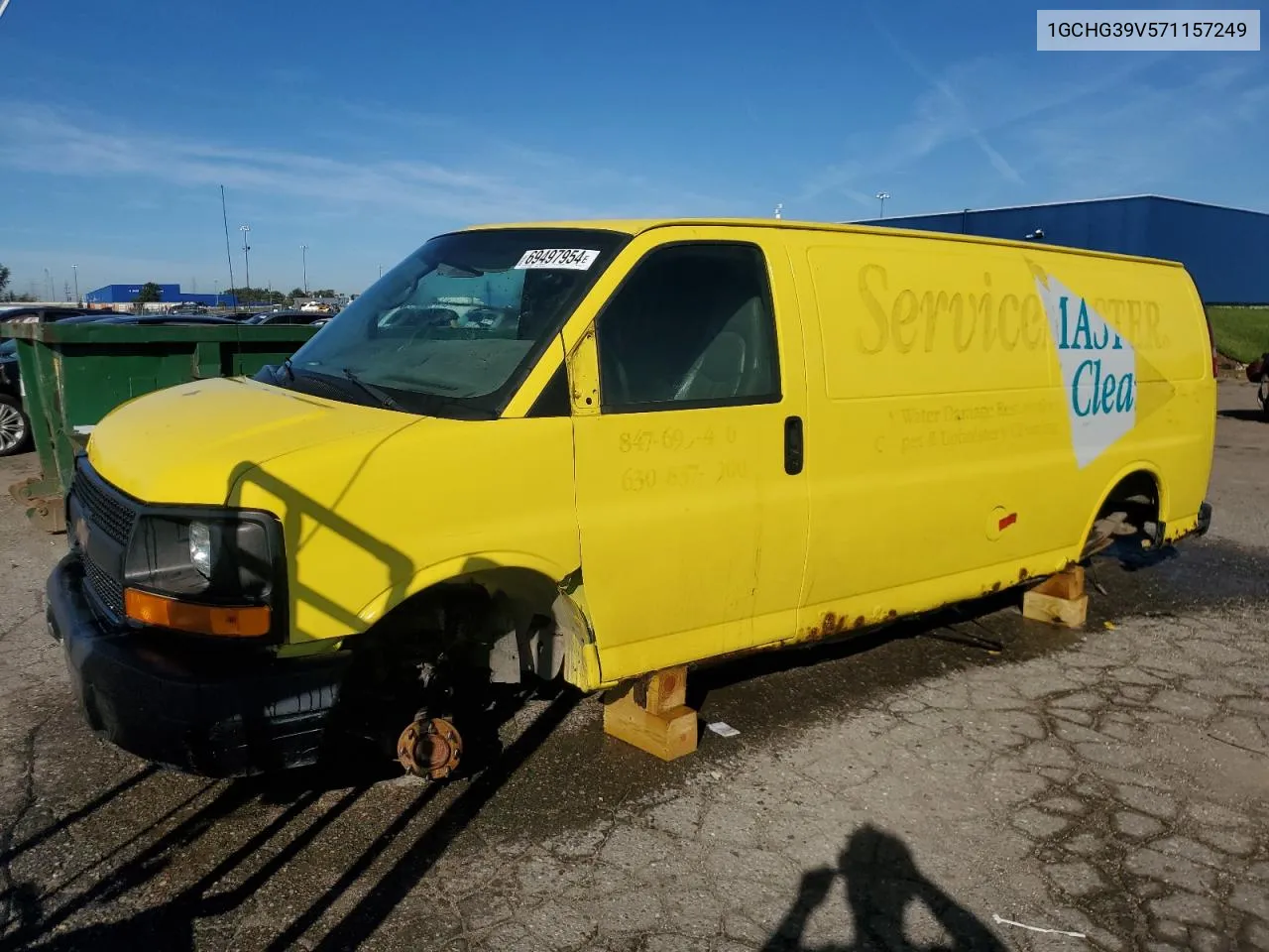 2007 Chevrolet Express G3500 VIN: 1GCHG39V571157249 Lot: 69497954