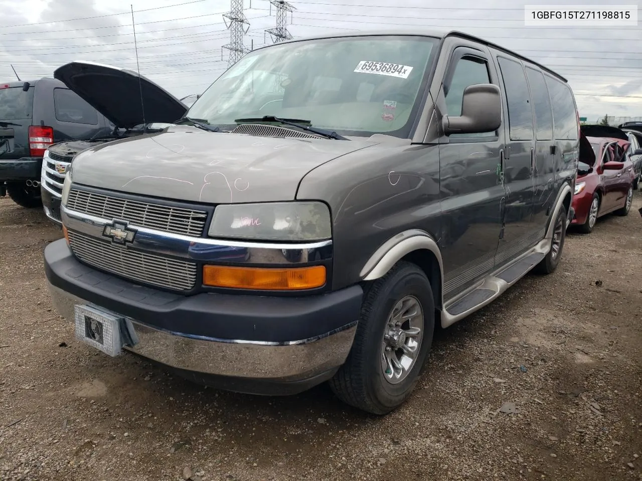 2007 Chevrolet Express G1500 VIN: 1GBFG15T271198815 Lot: 69536894