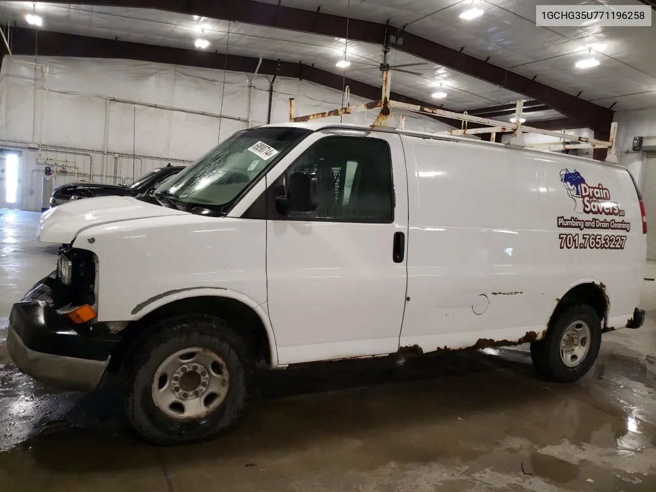 2007 Chevrolet Express G3500 VIN: 1GCHG35U771196258 Lot: 69890714