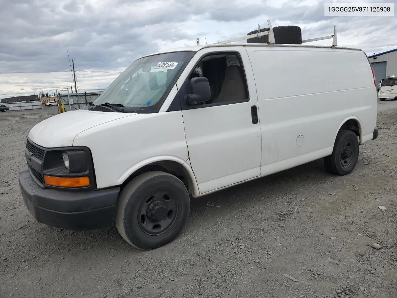 2007 Chevrolet Express G2500 VIN: 1GCGG25V871125908 Lot: 69891884