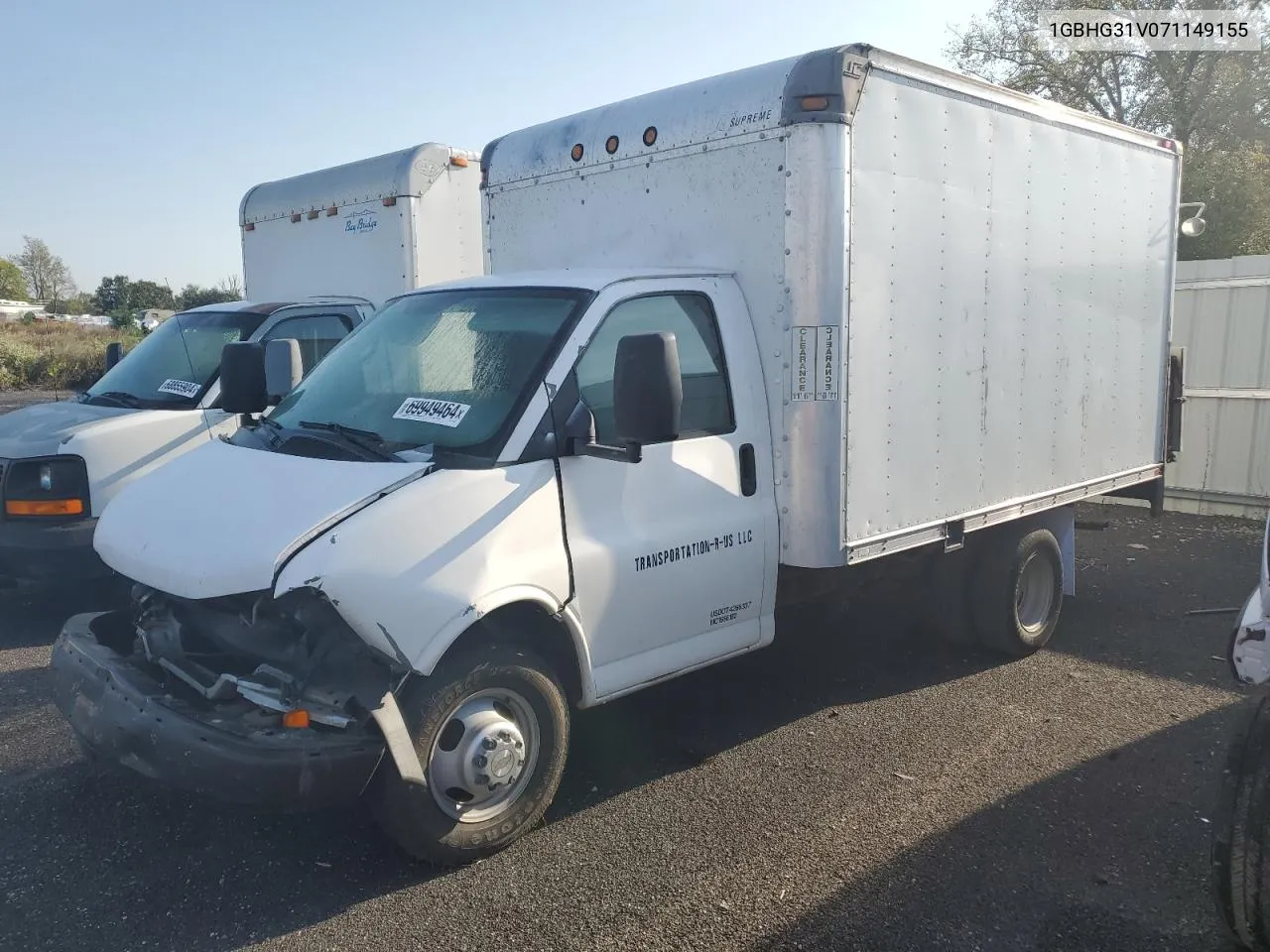 1GBHG31V071149155 2007 Chevrolet Express G3500