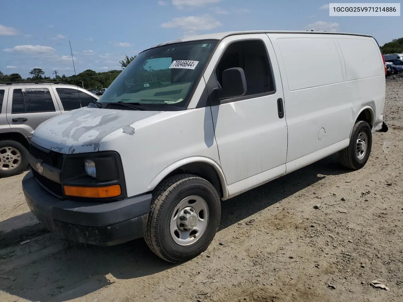 2007 Chevrolet Express G2500 VIN: 1GCGG25V971214886 Lot: 70046644