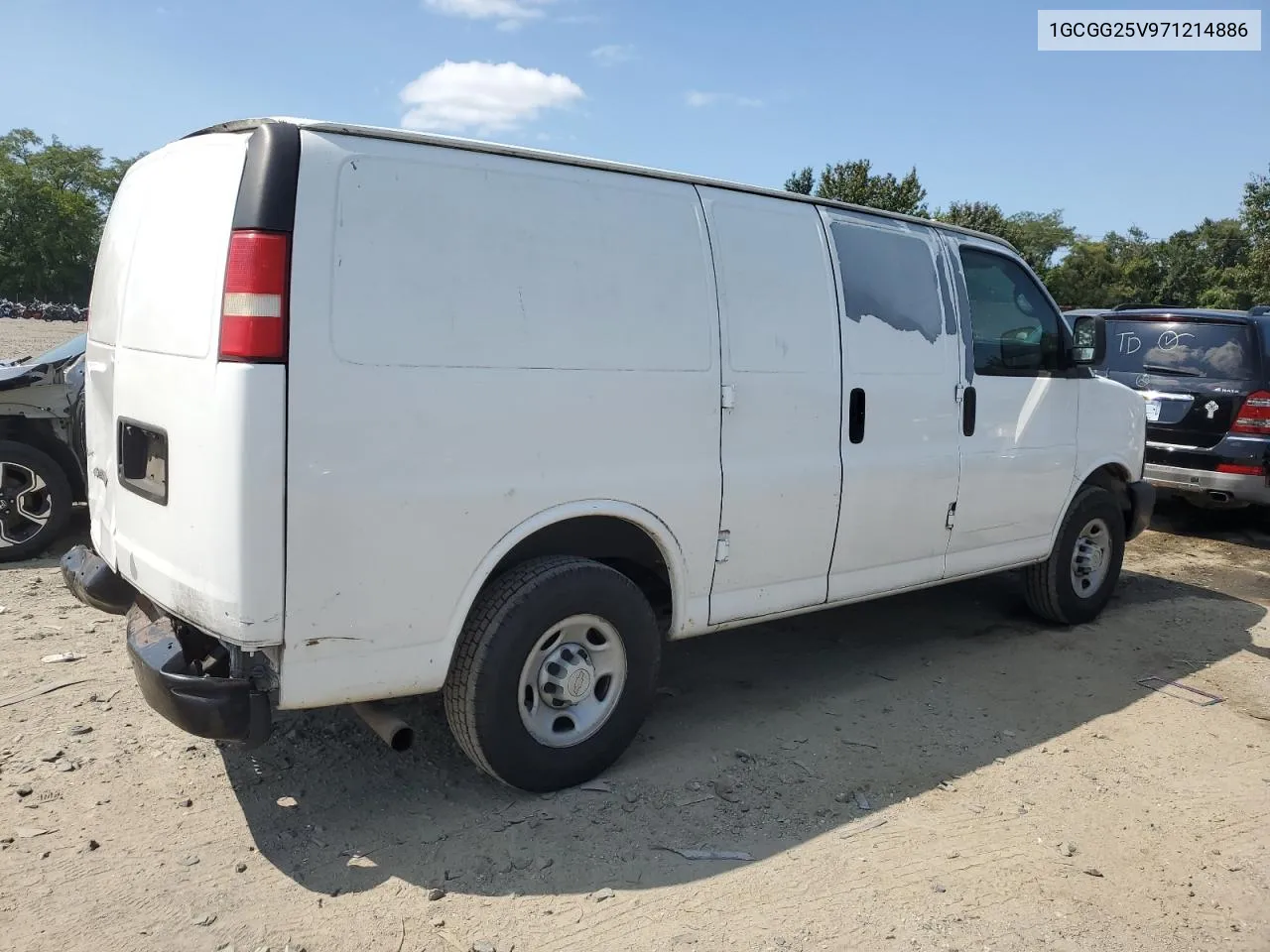 2007 Chevrolet Express G2500 VIN: 1GCGG25V971214886 Lot: 70046644