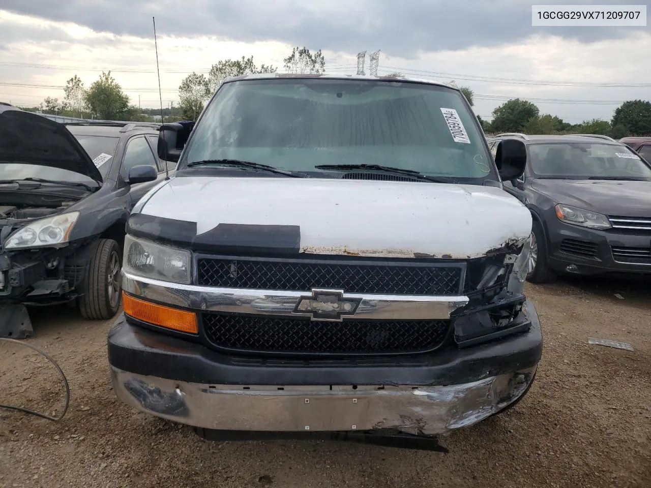 2007 Chevrolet Express G2500 VIN: 1GCGG29VX71209707 Lot: 70059784