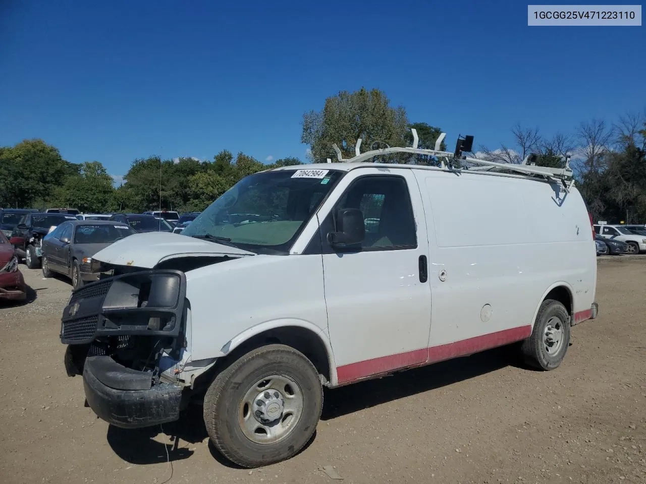 2007 Chevrolet Express G2500 VIN: 1GCGG25V471223110 Lot: 70642984