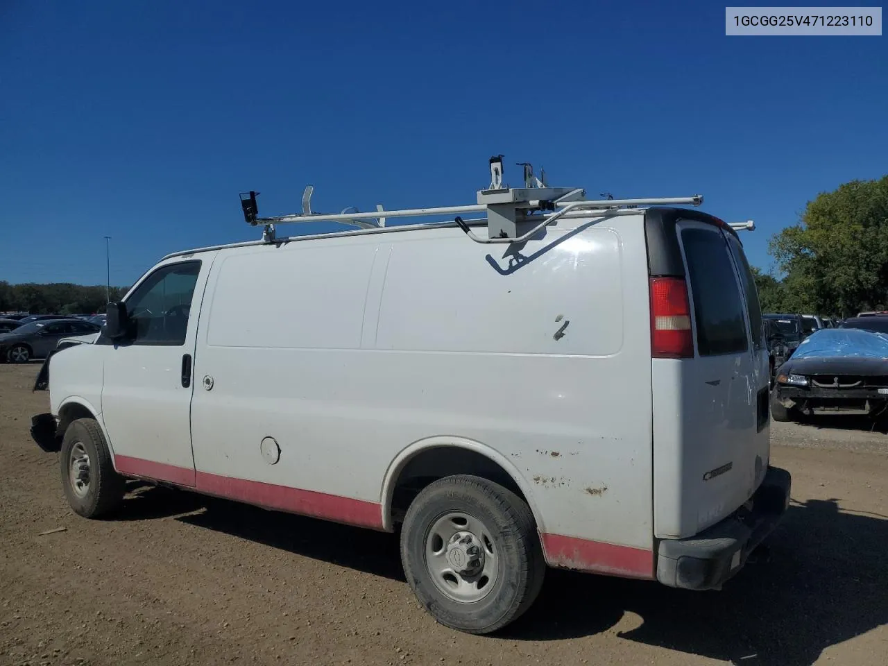 2007 Chevrolet Express G2500 VIN: 1GCGG25V471223110 Lot: 70642984