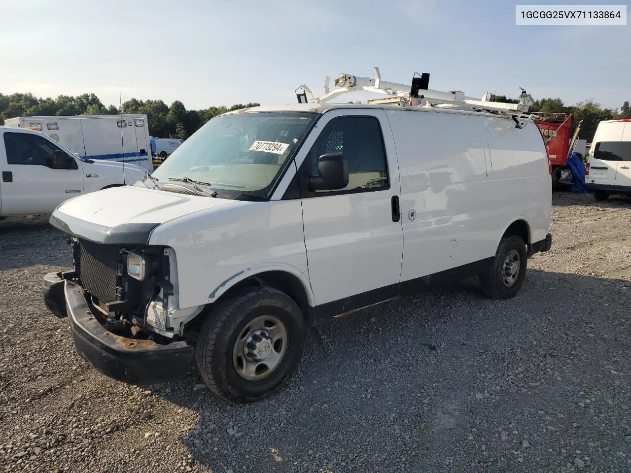 2007 Chevrolet Express G2500 VIN: 1GCGG25VX71133864 Lot: 70773294