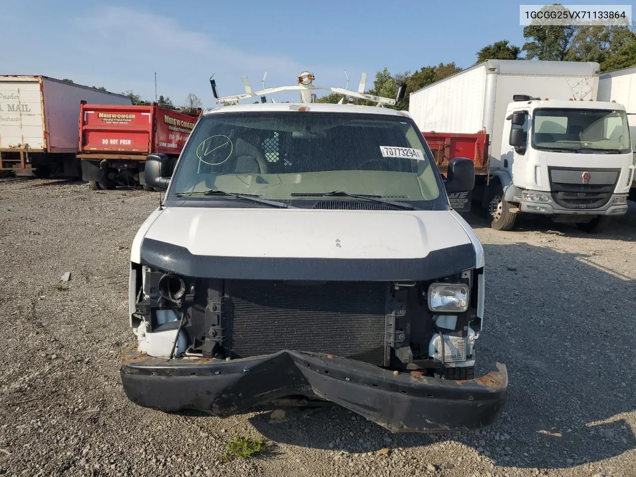 2007 Chevrolet Express G2500 VIN: 1GCGG25VX71133864 Lot: 70773294