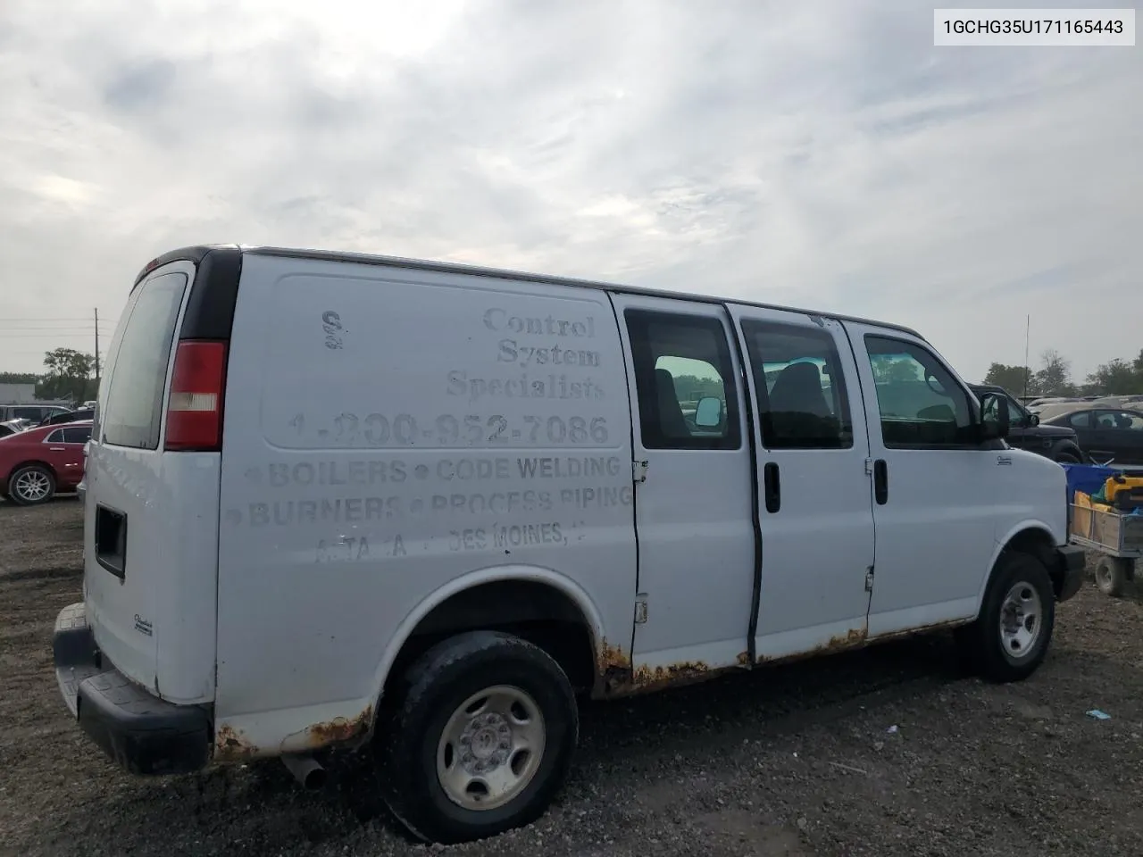 1GCHG35U171165443 2007 Chevrolet Express G3500