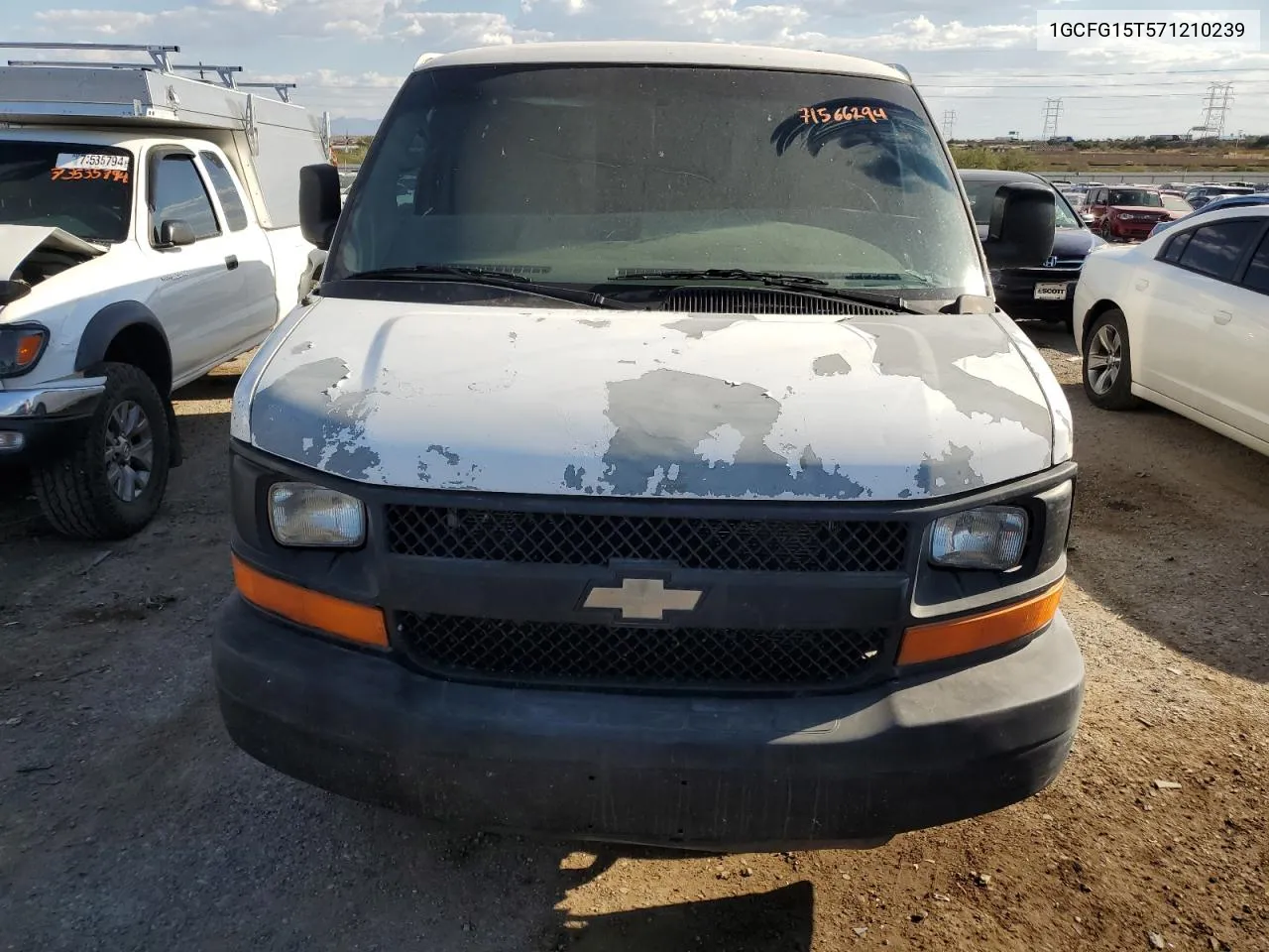 2007 Chevrolet Express G1500 VIN: 1GCFG15T571210239 Lot: 71566294