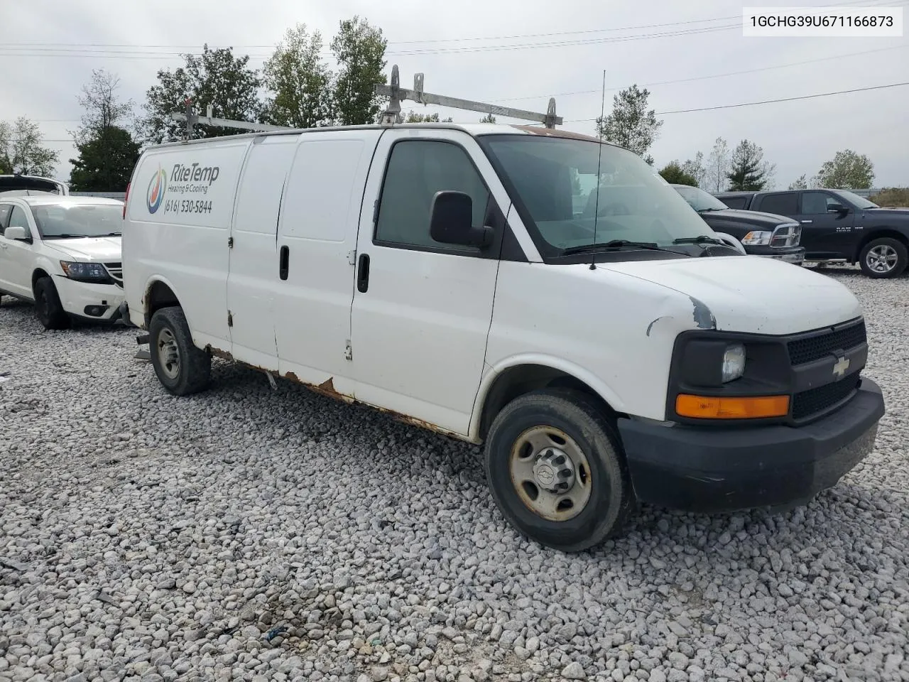 1GCHG39U671166873 2007 Chevrolet Express G3500