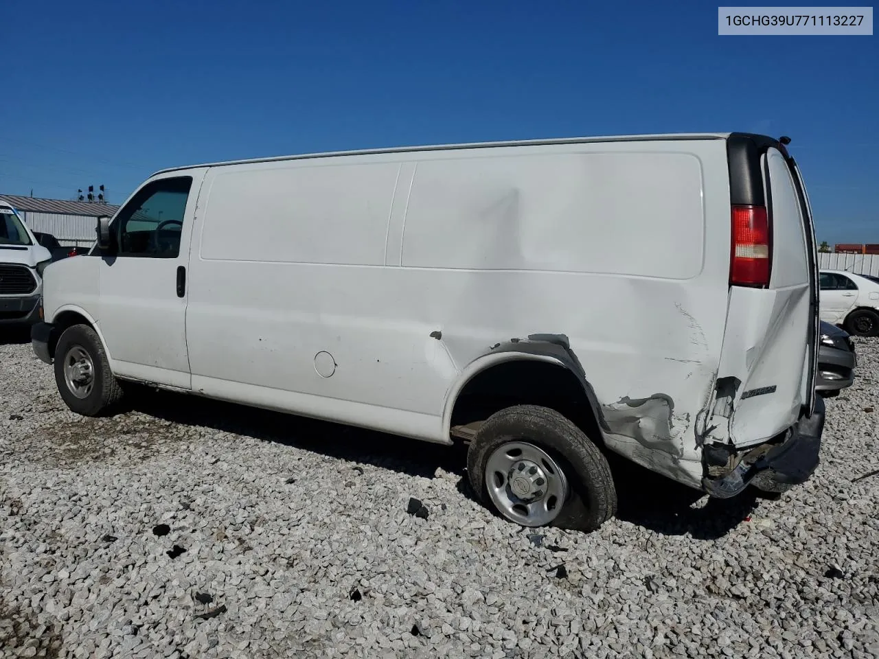 1GCHG39U771113227 2007 Chevrolet Express G3500