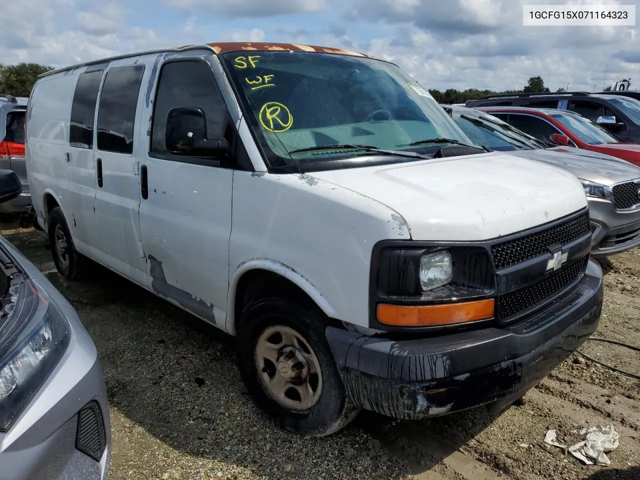 2007 Chevrolet Express G1500 VIN: 1GCFG15X071164323 Lot: 73871964