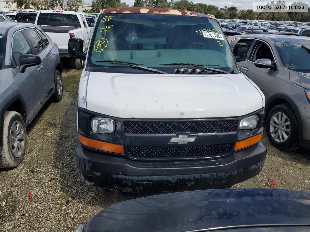 2007 Chevrolet Express G1500 VIN: 1GCFG15X071164323 Lot: 73871964