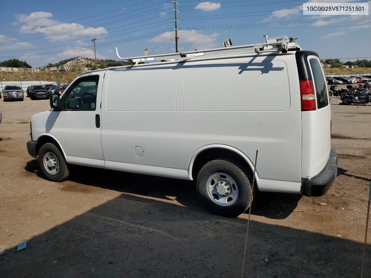 2007 Chevrolet Express G2500 VIN: 1GCGG25V571251501 Lot: 74238534