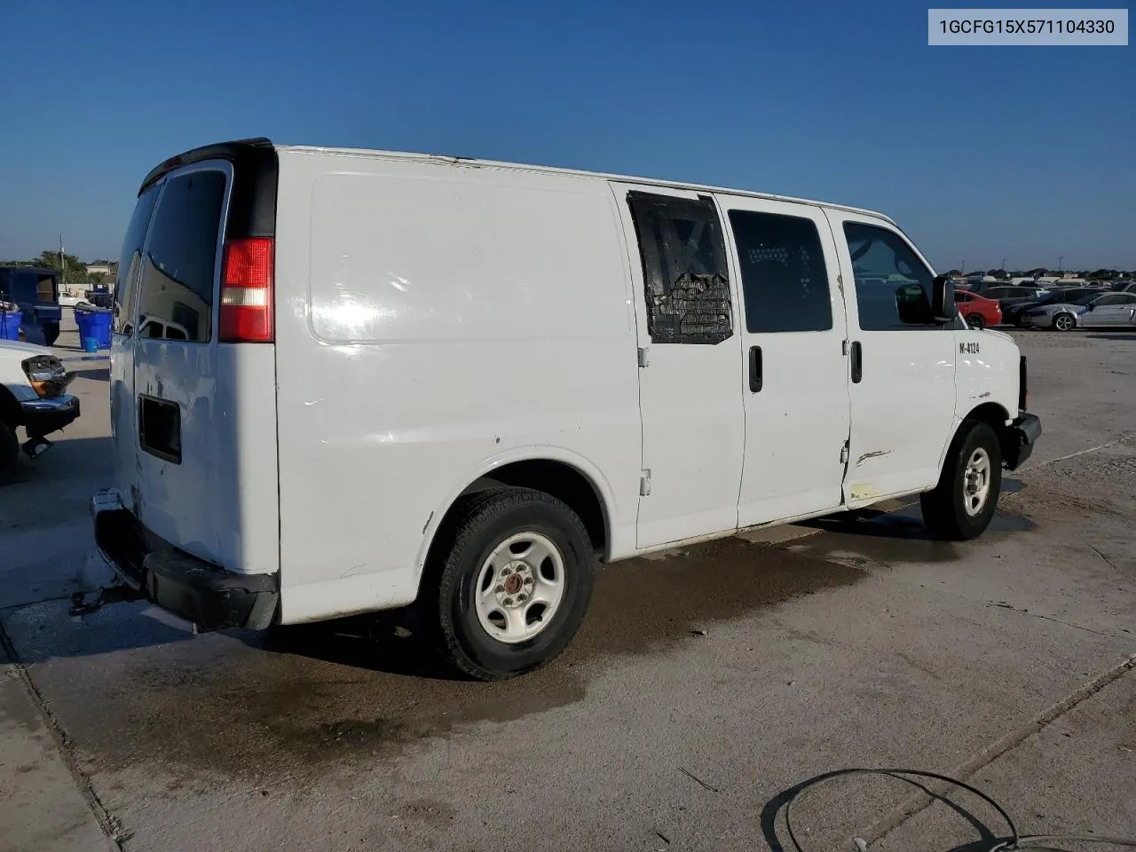 2007 Chevrolet Express G1500 VIN: 1GCFG15X571104330 Lot: 74613484