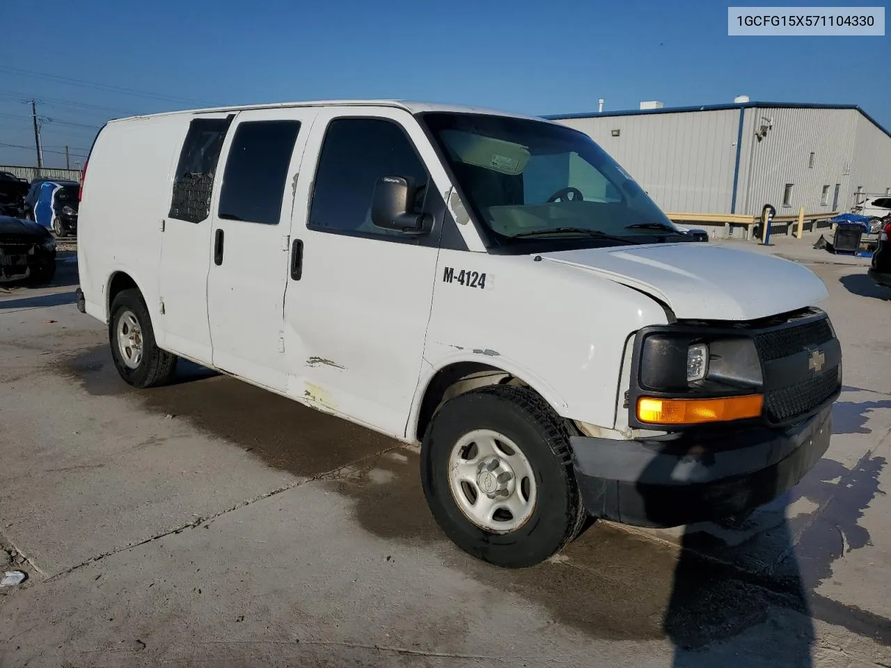 2007 Chevrolet Express G1500 VIN: 1GCFG15X571104330 Lot: 74613484