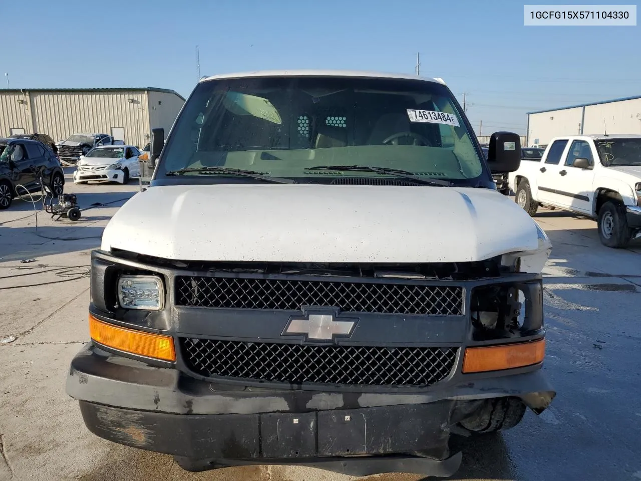 2007 Chevrolet Express G1500 VIN: 1GCFG15X571104330 Lot: 74613484