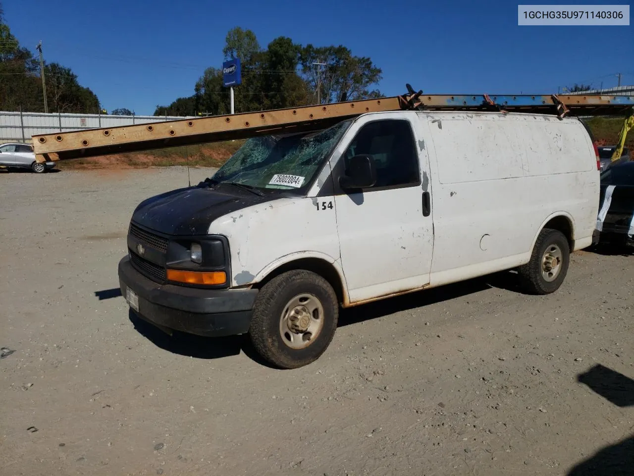 2007 Chevrolet Express G3500 VIN: 1GCHG35U971140306 Lot: 75002004