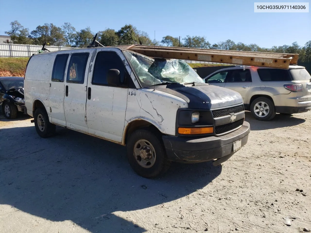 2007 Chevrolet Express G3500 VIN: 1GCHG35U971140306 Lot: 75002004