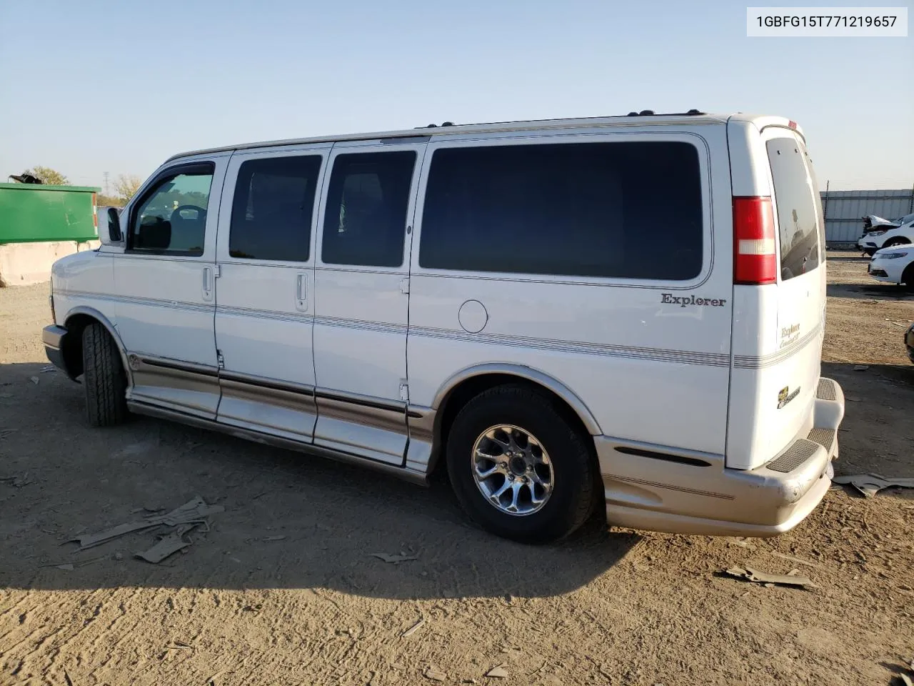 2007 Chevrolet Express G1500 VIN: 1GBFG15T771219657 Lot: 75216914