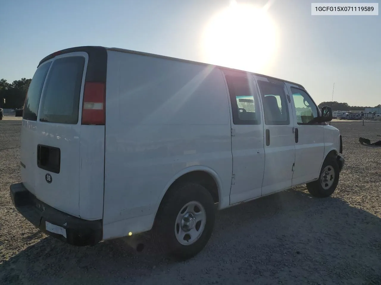 2007 Chevrolet Express G1500 VIN: 1GCFG15X071119589 Lot: 76114324