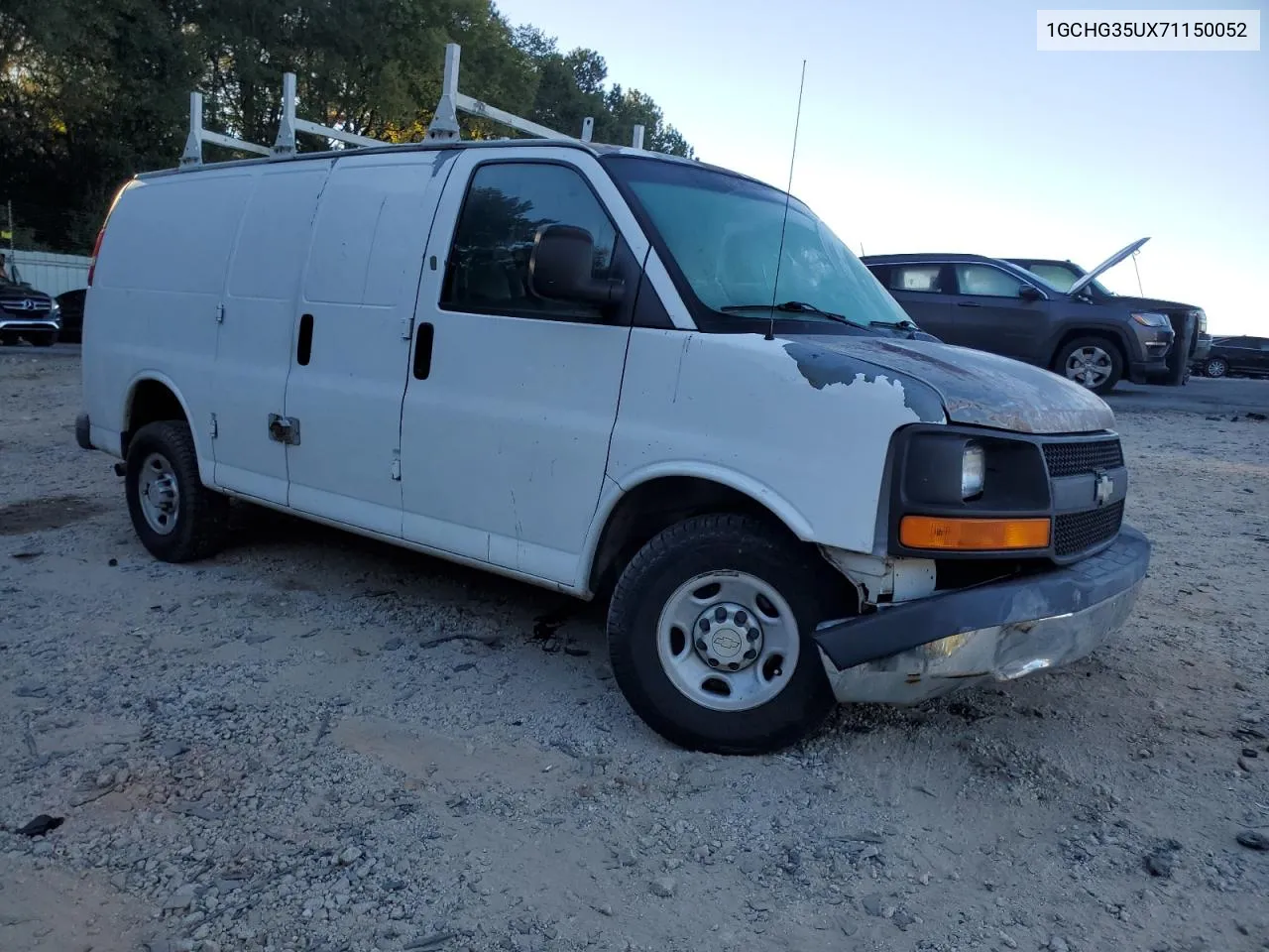 2007 Chevrolet Express G3500 VIN: 1GCHG35UX71150052 Lot: 76202474