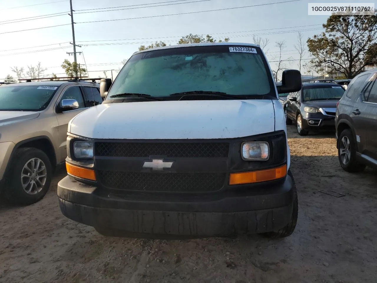 2007 Chevrolet Express G2500 VIN: 1GCGG25V871110762 Lot: 76327384