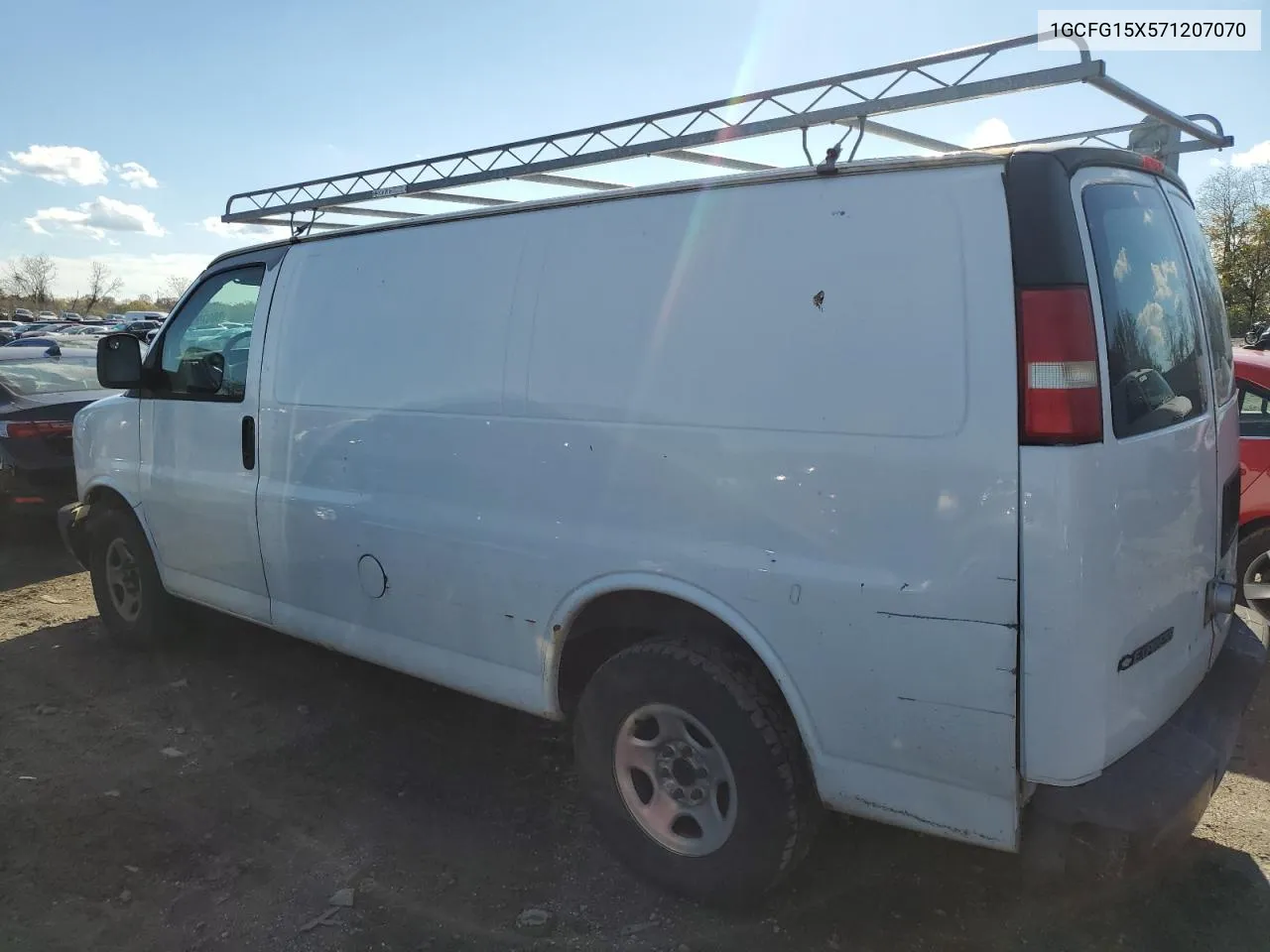 2007 Chevrolet Express G1500 VIN: 1GCFG15X571207070 Lot: 80079034