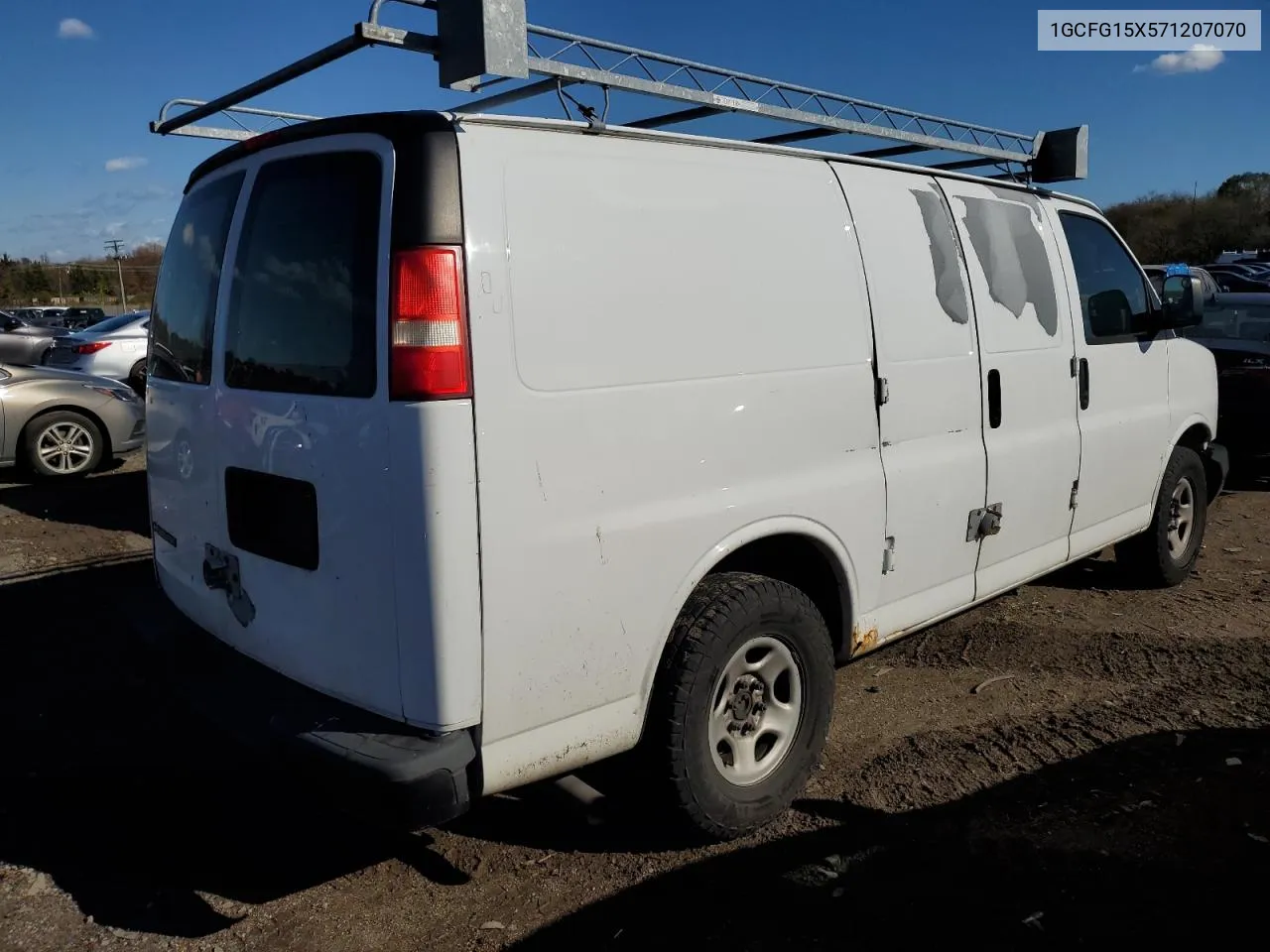 2007 Chevrolet Express G1500 VIN: 1GCFG15X571207070 Lot: 80079034