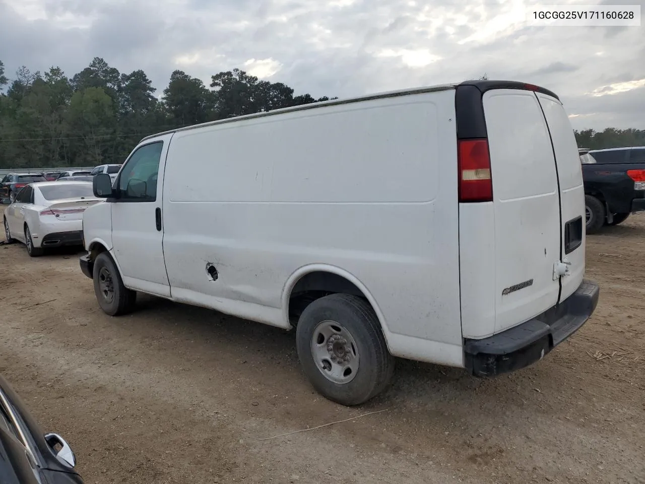 2007 Chevrolet Express G2500 VIN: 1GCGG25V171160628 Lot: 80082714