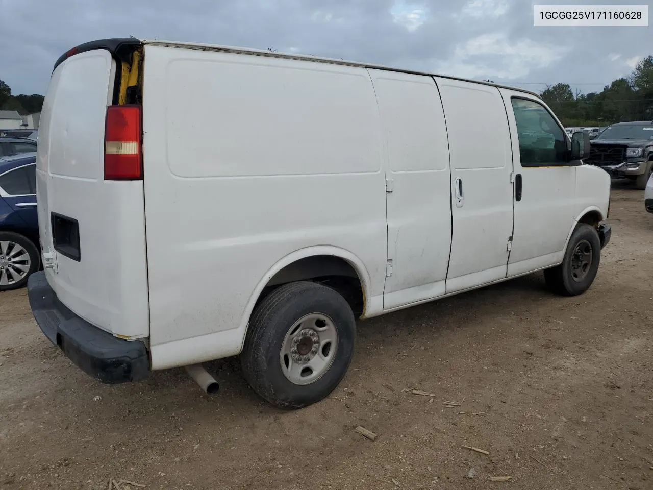 2007 Chevrolet Express G2500 VIN: 1GCGG25V171160628 Lot: 80082714