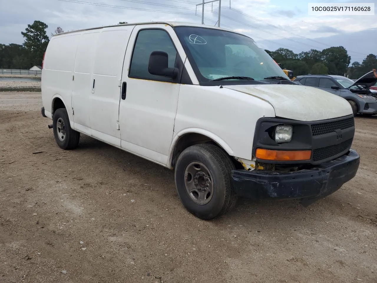 2007 Chevrolet Express G2500 VIN: 1GCGG25V171160628 Lot: 80082714