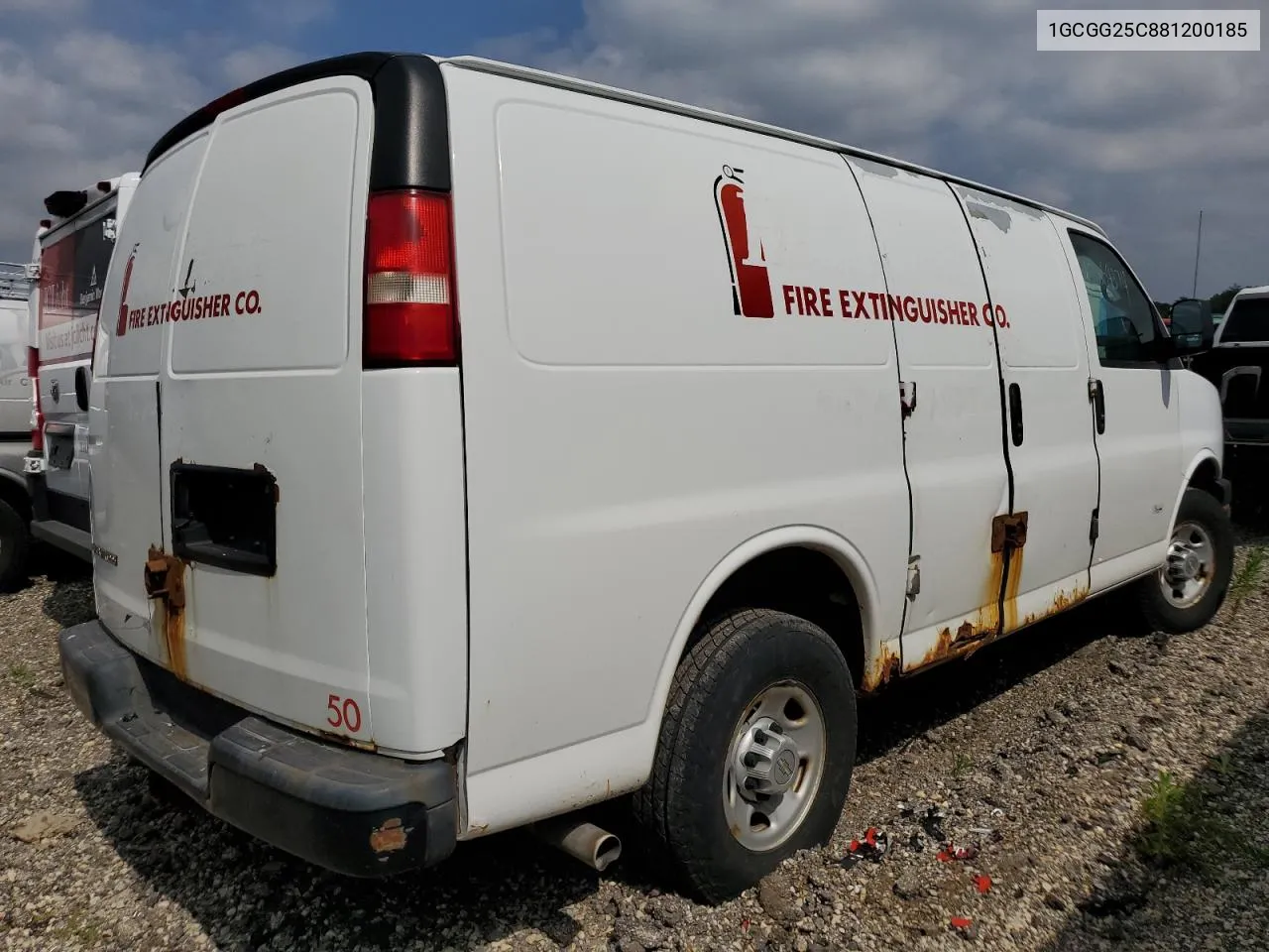 2008 Chevrolet Express G2500 VIN: 1GCGG25C881200185 Lot: 45269374