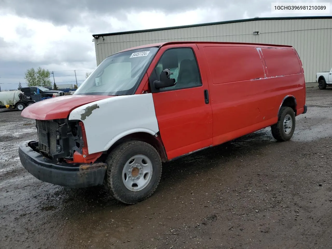 1GCHG396981210089 2008 Chevrolet Express G3500