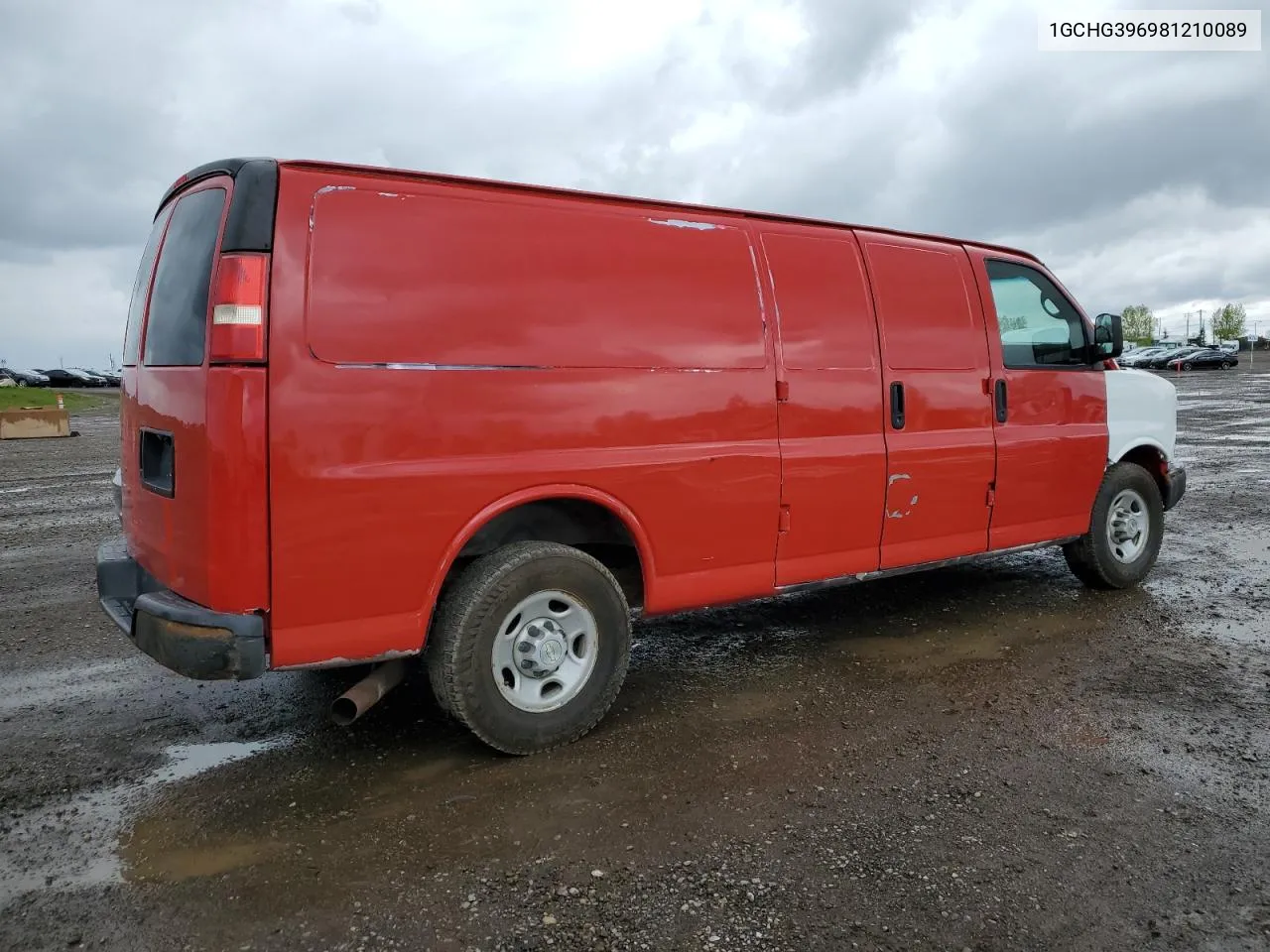 1GCHG396981210089 2008 Chevrolet Express G3500