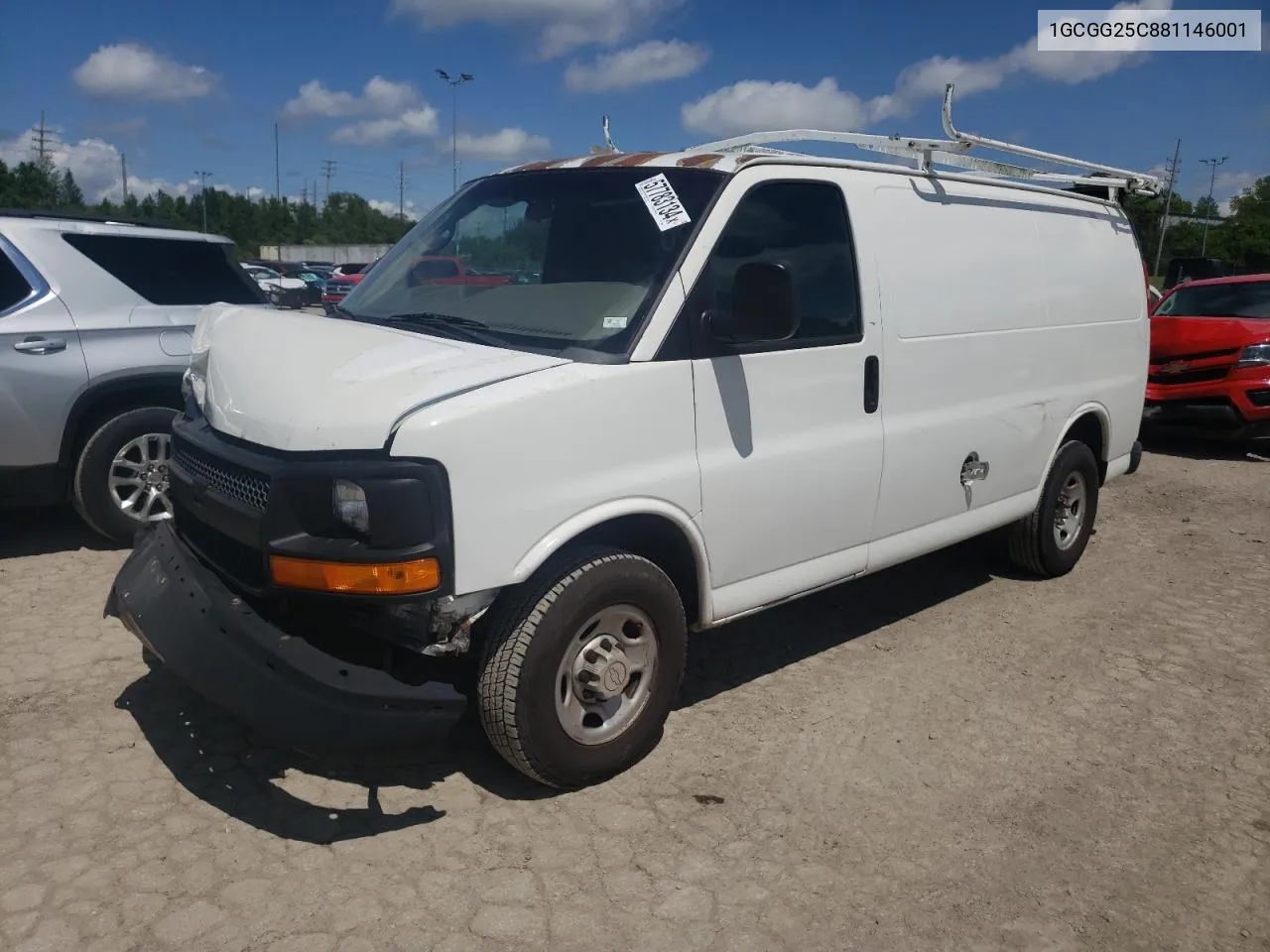 2008 Chevrolet Express G2500 VIN: 1GCGG25C881146001 Lot: 57783134