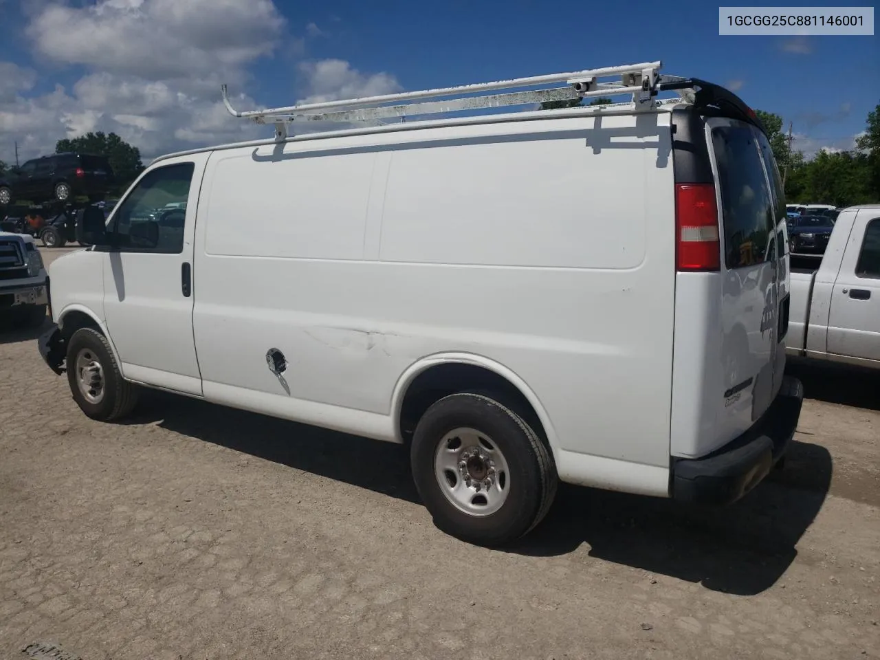 2008 Chevrolet Express G2500 VIN: 1GCGG25C881146001 Lot: 57783134