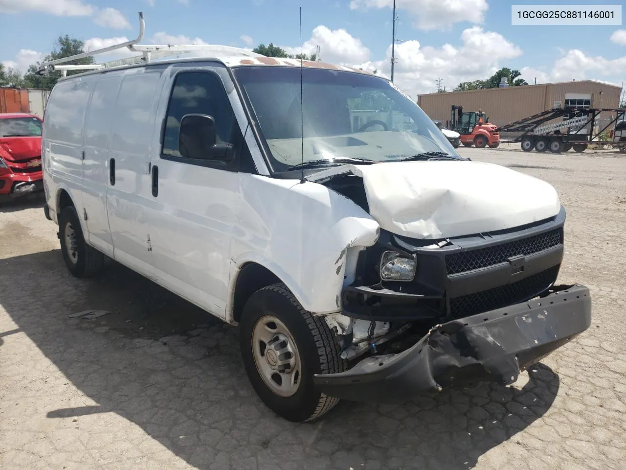 2008 Chevrolet Express G2500 VIN: 1GCGG25C881146001 Lot: 57783134