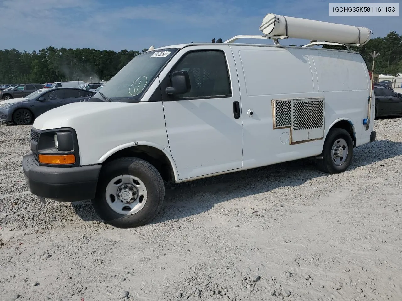 1GCHG35K581161153 2008 Chevrolet Express G3500